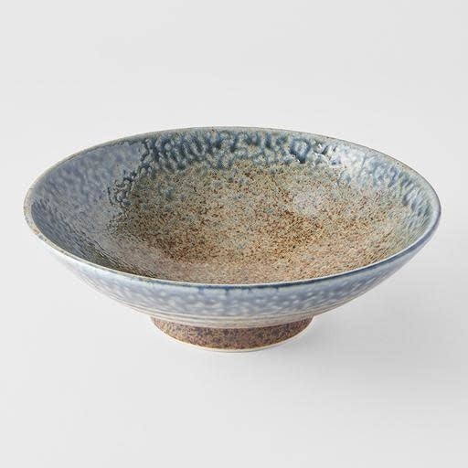Ramen Bowl 24.5cm Earth & Sky Glaze - Made In Japan | Japanese Tableware