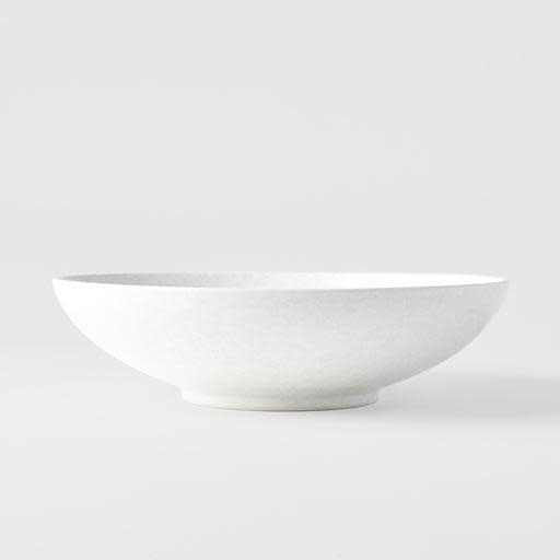 Serving Bowl 28.5cm White Blossom Glaze