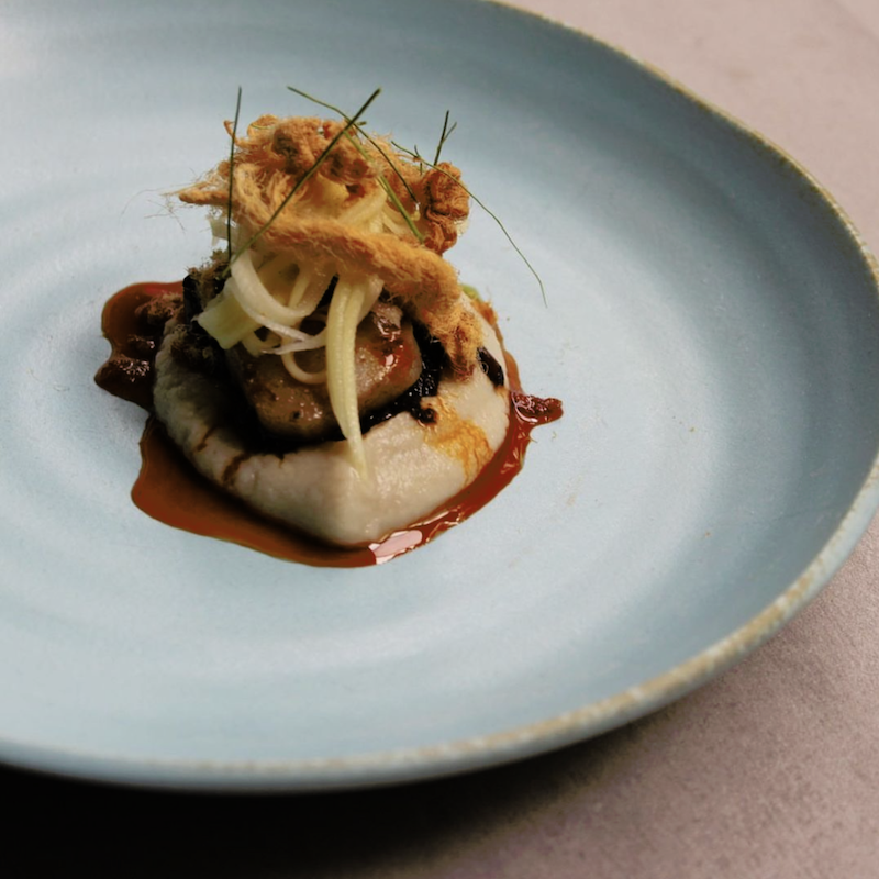 Bowl 13cm Soda Blue Glaze