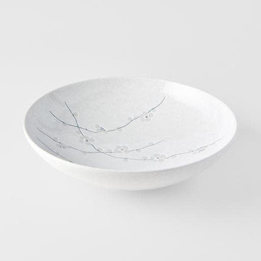 Serving Bowl 28.5cm White Blossom Glaze