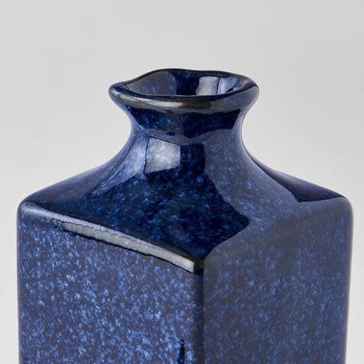 Sake Set 5pcs Dark Blue Dragonfly Design - Made In Japan | Japanese Tableware