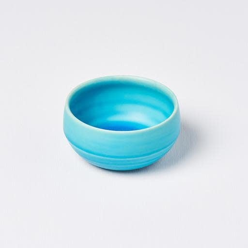 Tea Cup 100ml Dry Turquoise Glaze