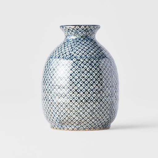 Sake Jug 8cm 300ml Shibori Pattern