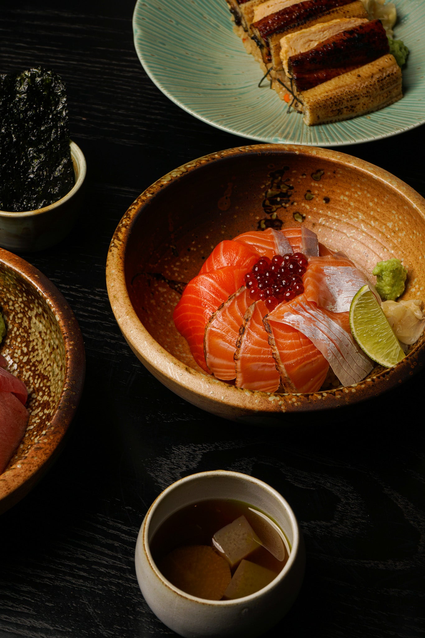 (B-GRADE) Bowl Thick Edge 24cm Wabi Sabi Glaze