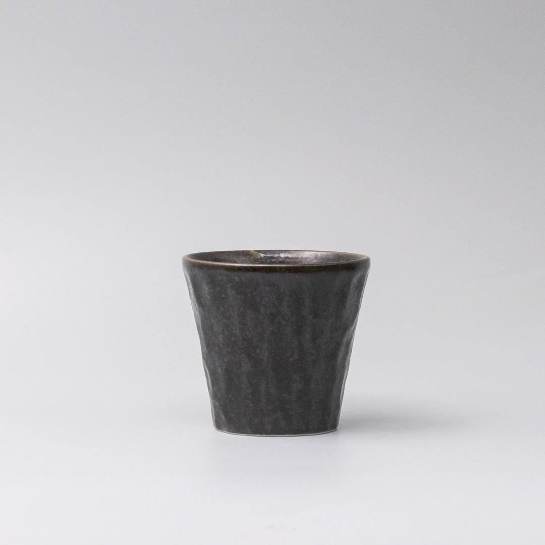 Cup Sho Chu 250ml Black Irabo Glaze