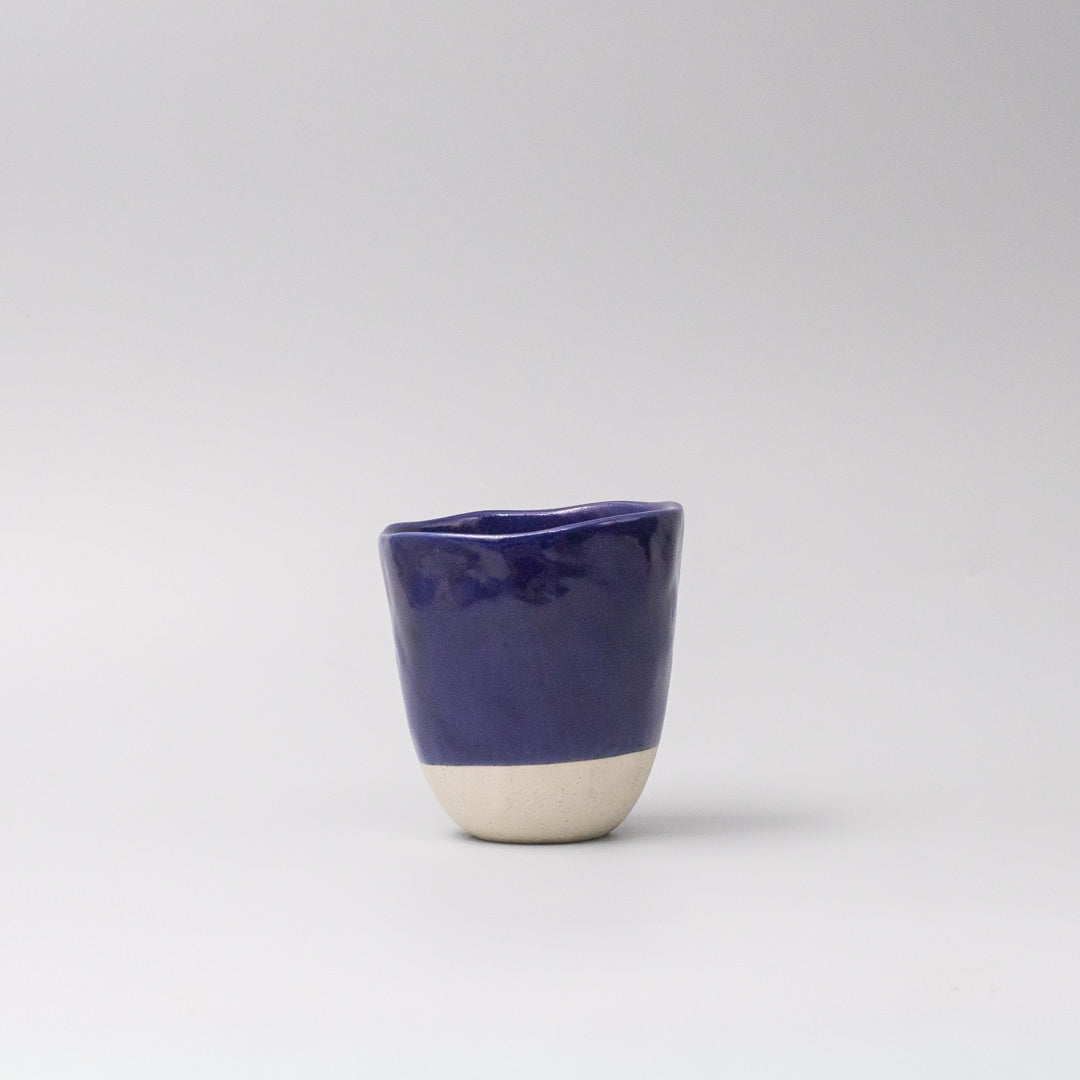 Lopsided Mug 275ml Lapis Glaze