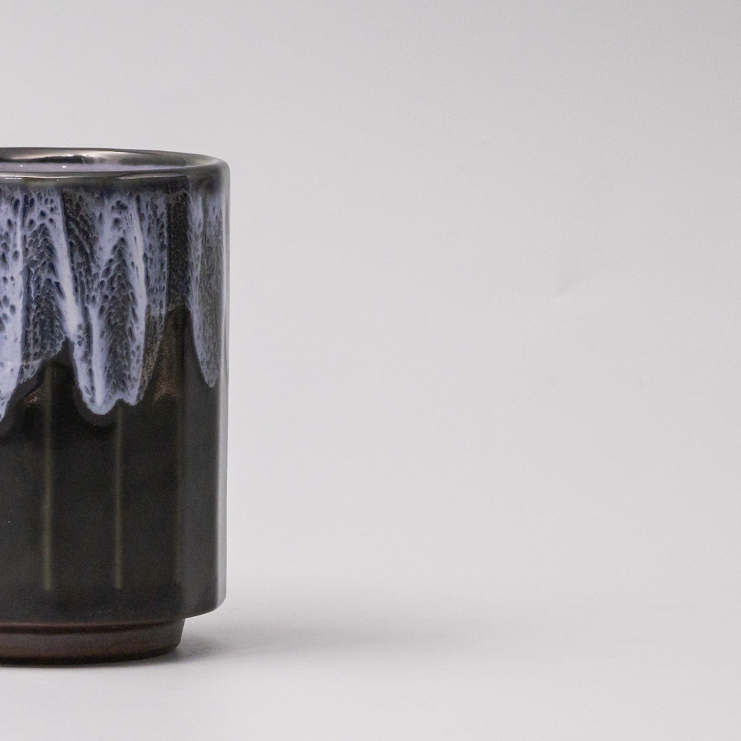 Mug Omomi 8cm 280ml Forest White Drip glaze