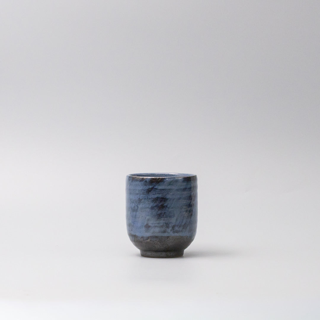 Mug Yunomi 8cm 280ml Indigo Black Glaze