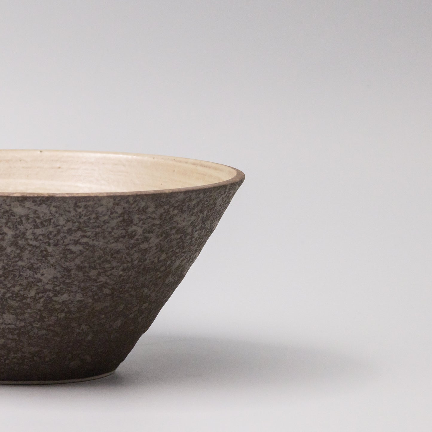Bowl 19.5cm V Shape Nin Rin Glaze