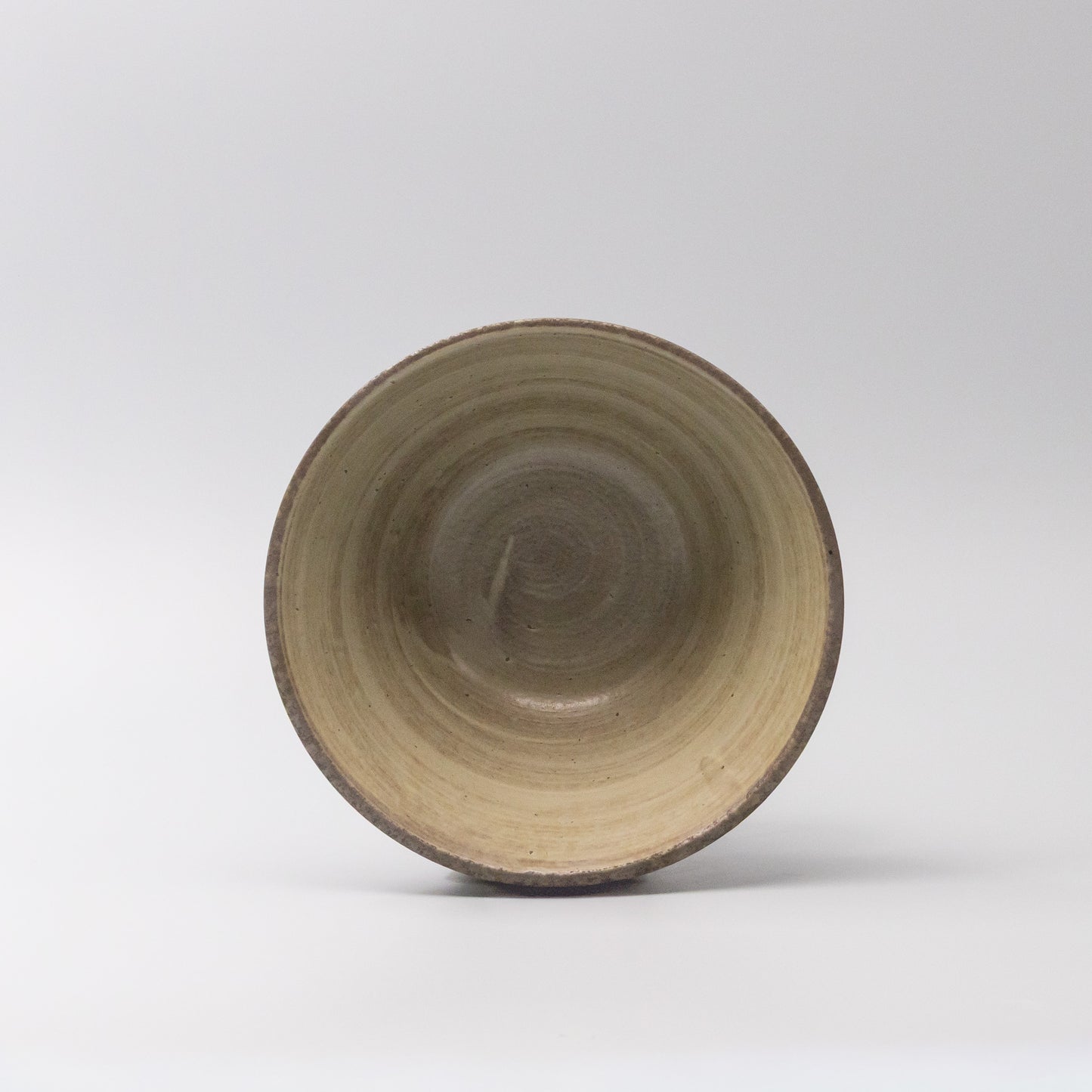 Bowl 19.5cm V Shape Nin Rin Glaze