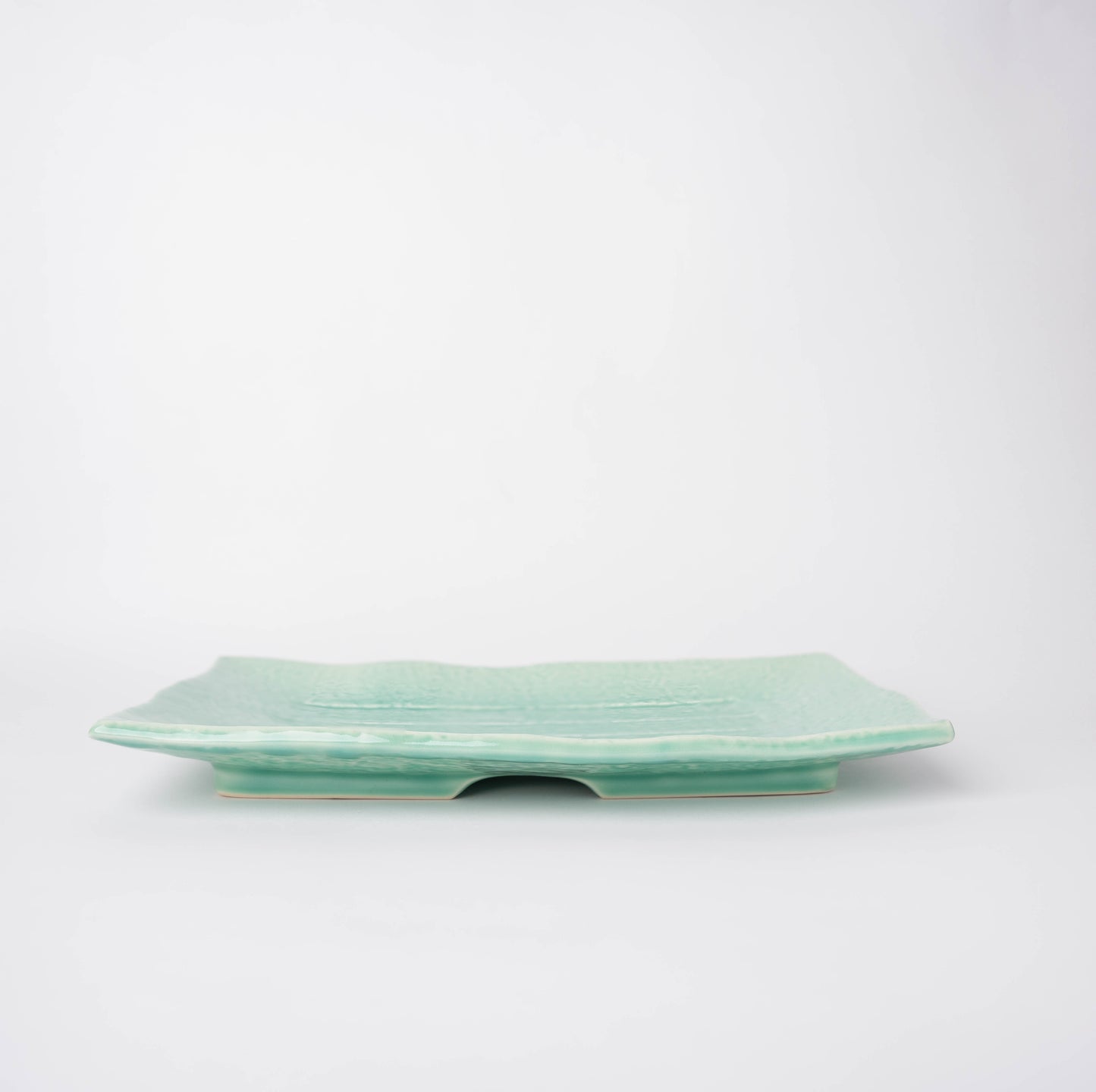 Plate Serving Rectangular 28.5cm Celadon