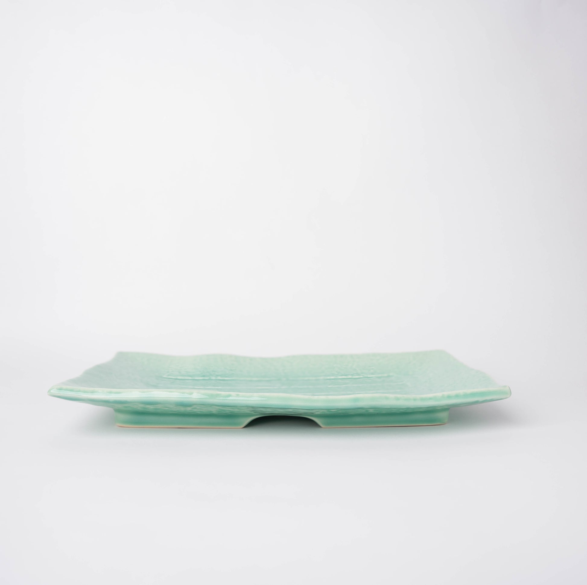 Serving Plate 28.5cm Celadon Glaze