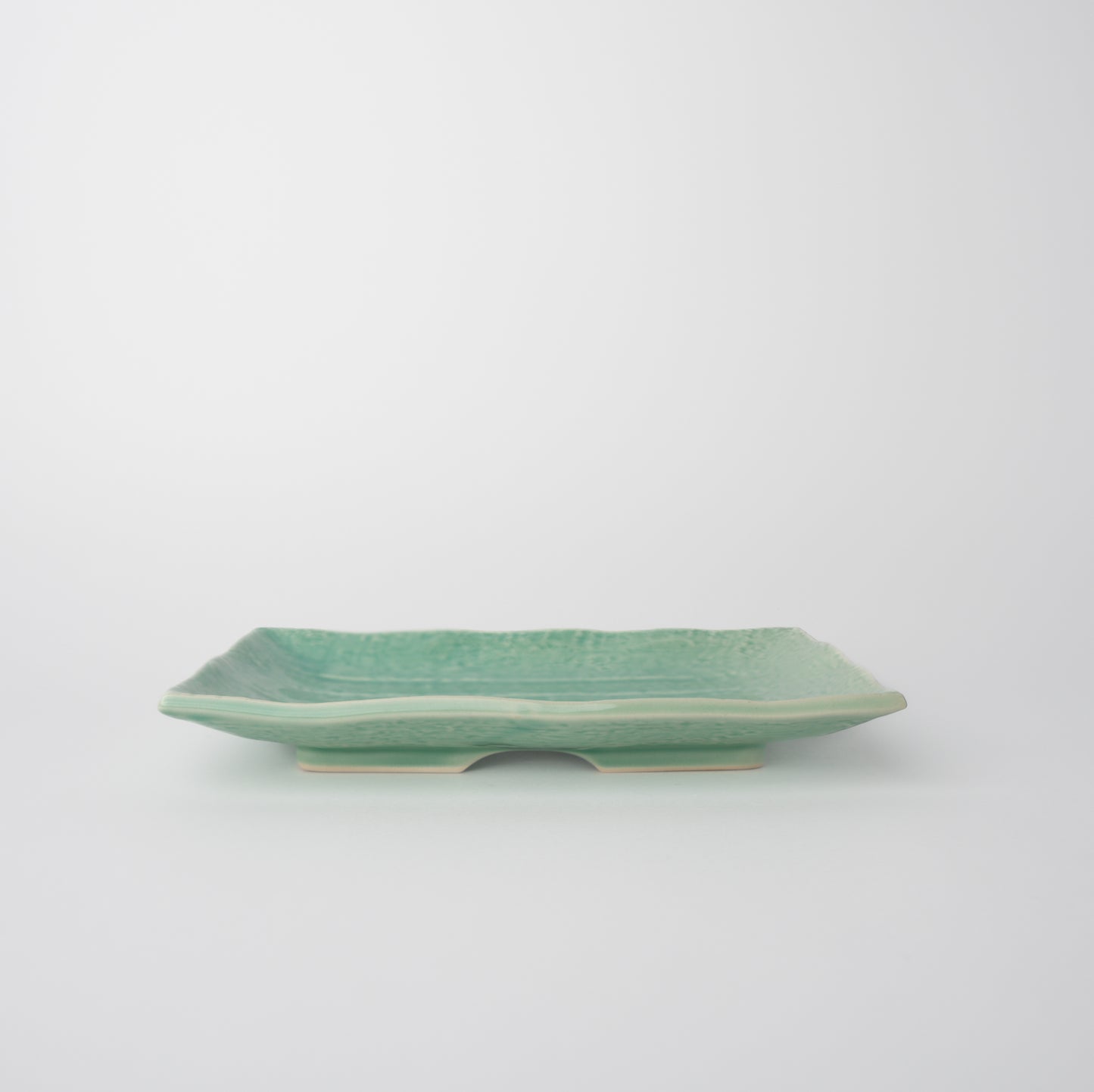 Plate Rectangular 22cm Celadon Glaze