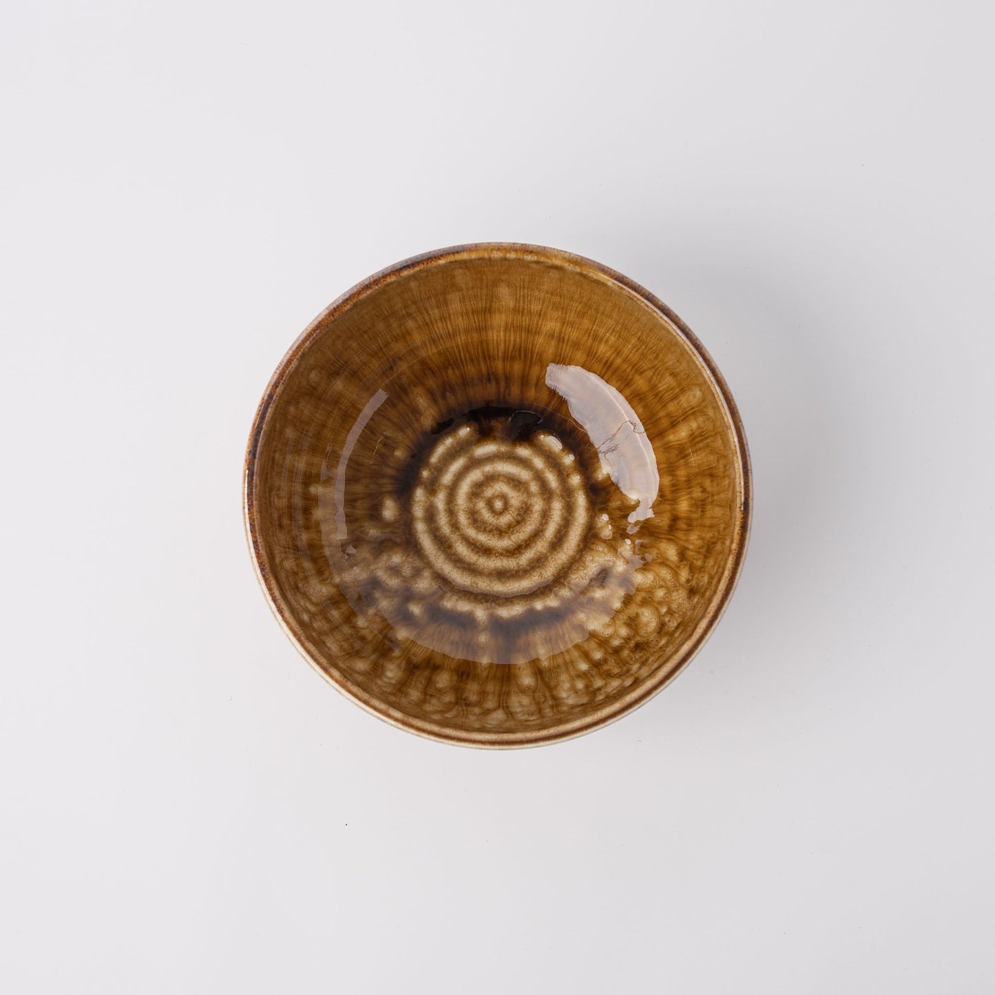 Bowl 19cm Amber Glaze