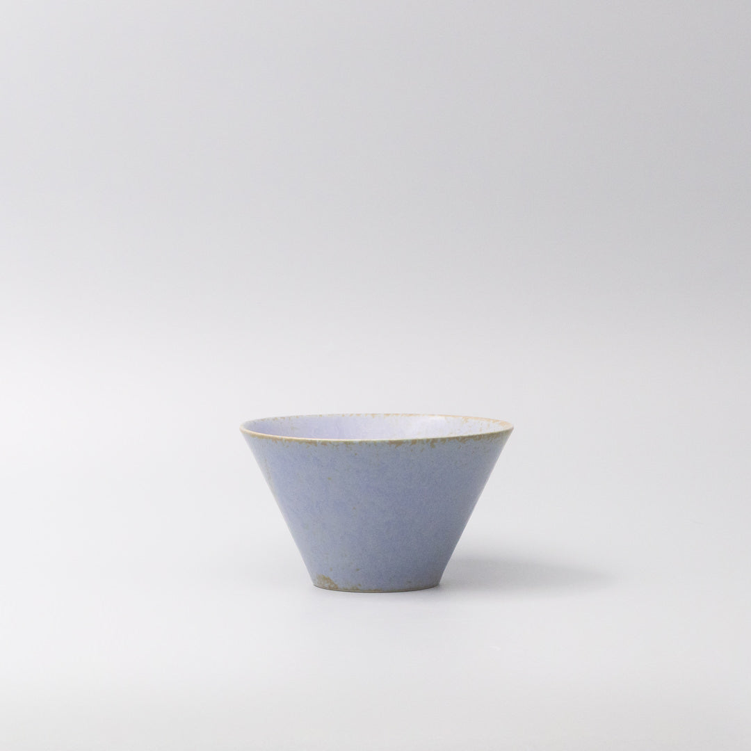 Bowl Fluted 13cm Blue Fade Glaze