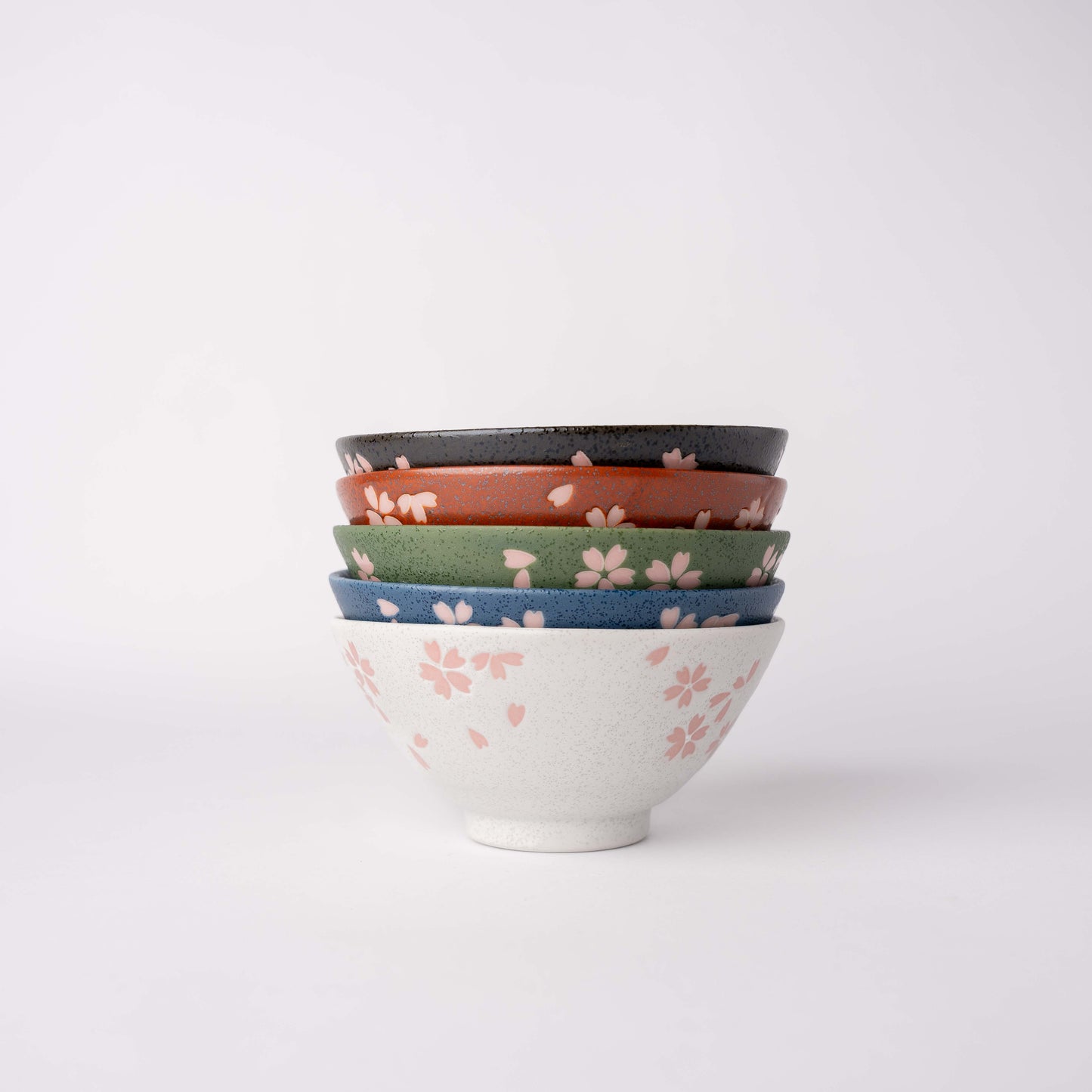 Bowl Set 5pcs Cherry Blossom Design