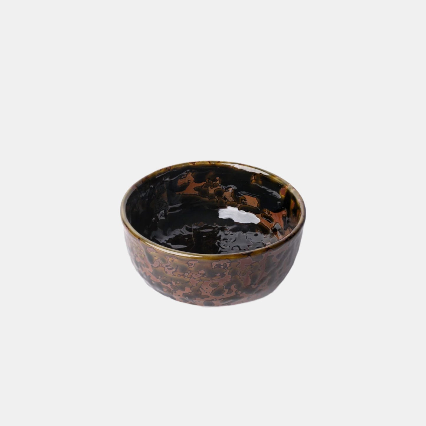 Moss Swirl Glaze / Small Bowl 11cm / 11.7 5.5H