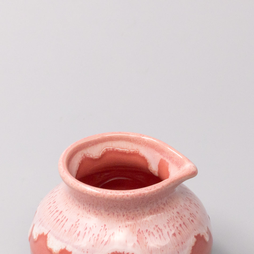 Pourer 120ml Coral Pink White Drip