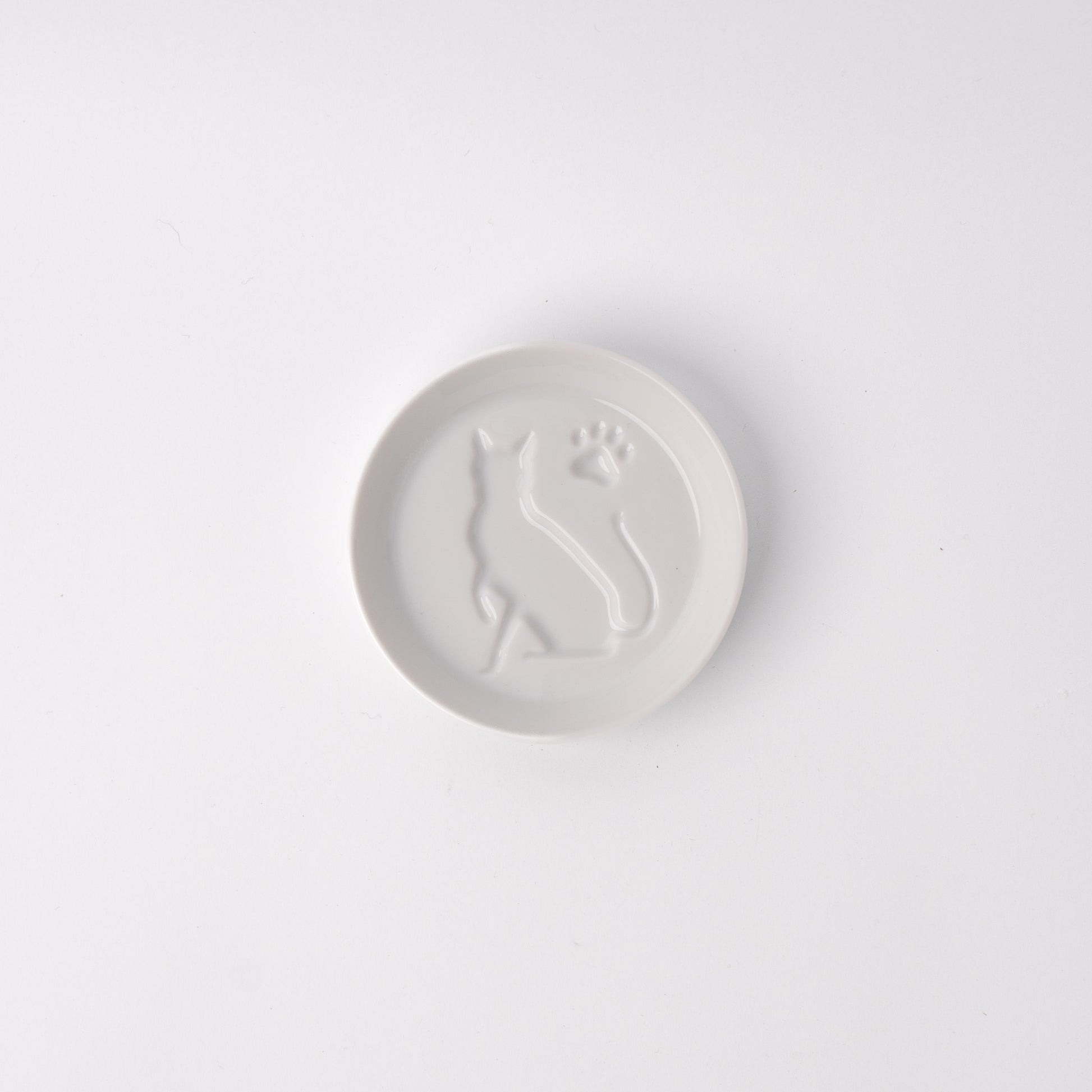 Sauce Dish Silhouette Cat