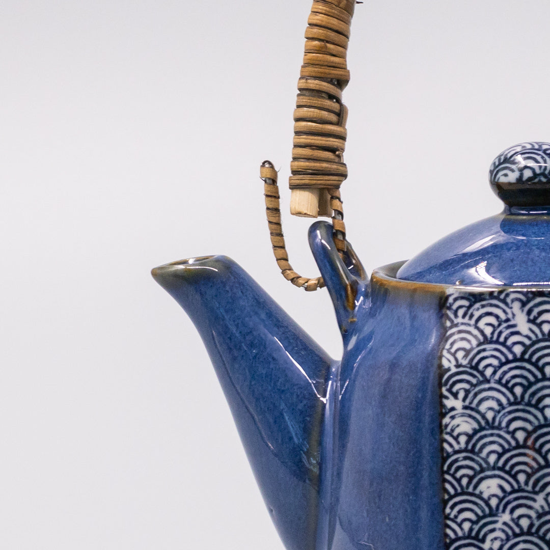 Tea Set for Two 460ml Willow Wave Design