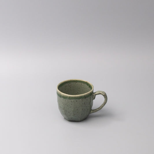 Mug in a Gift Box 260ml Oribe Green Drip Glaze