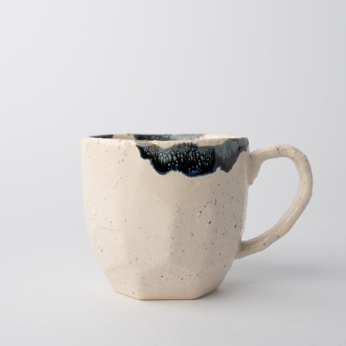 Mug Gift 250ml Ink Brush Cream Glaze