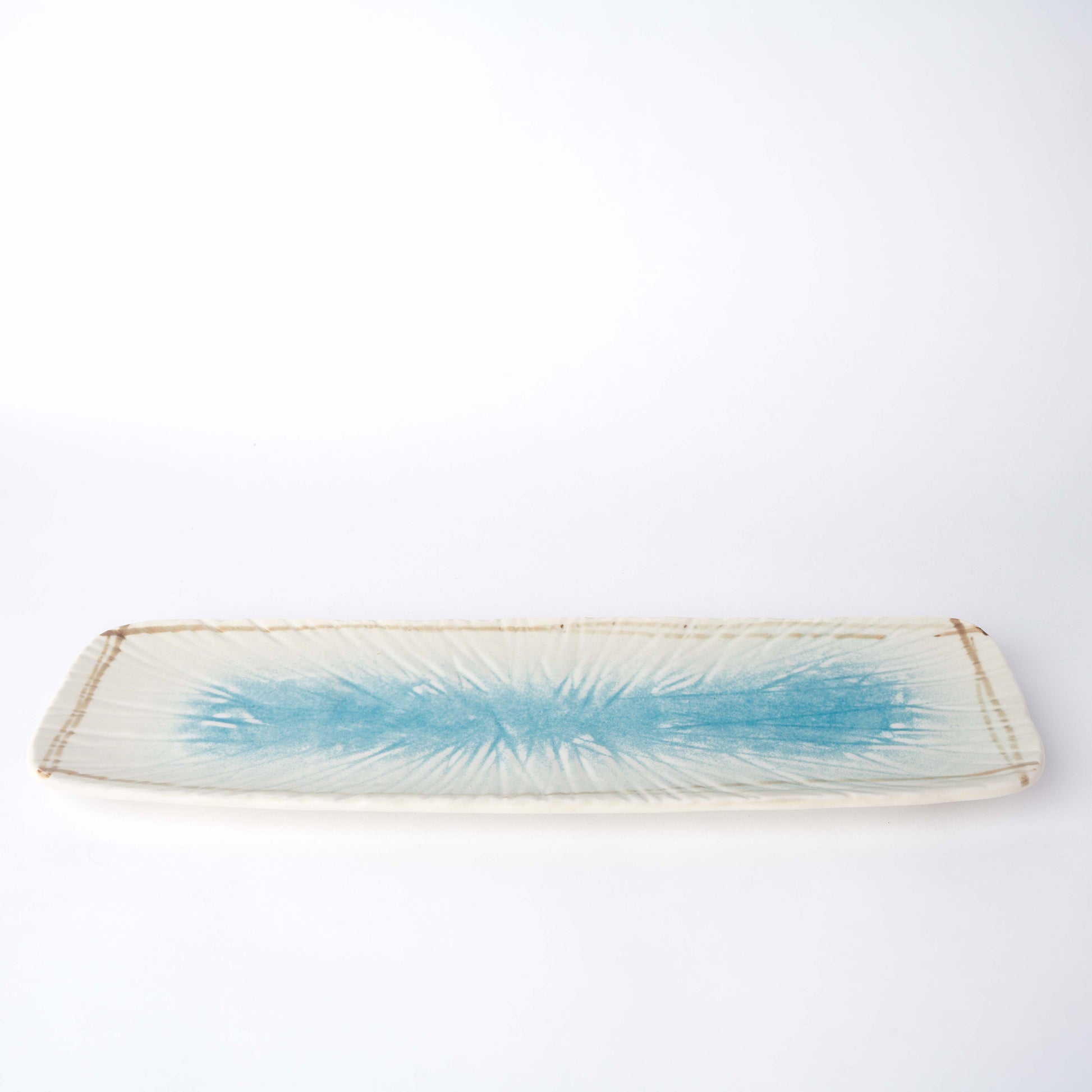 Sashimi Platter 35.2cm Okinawa Glaze