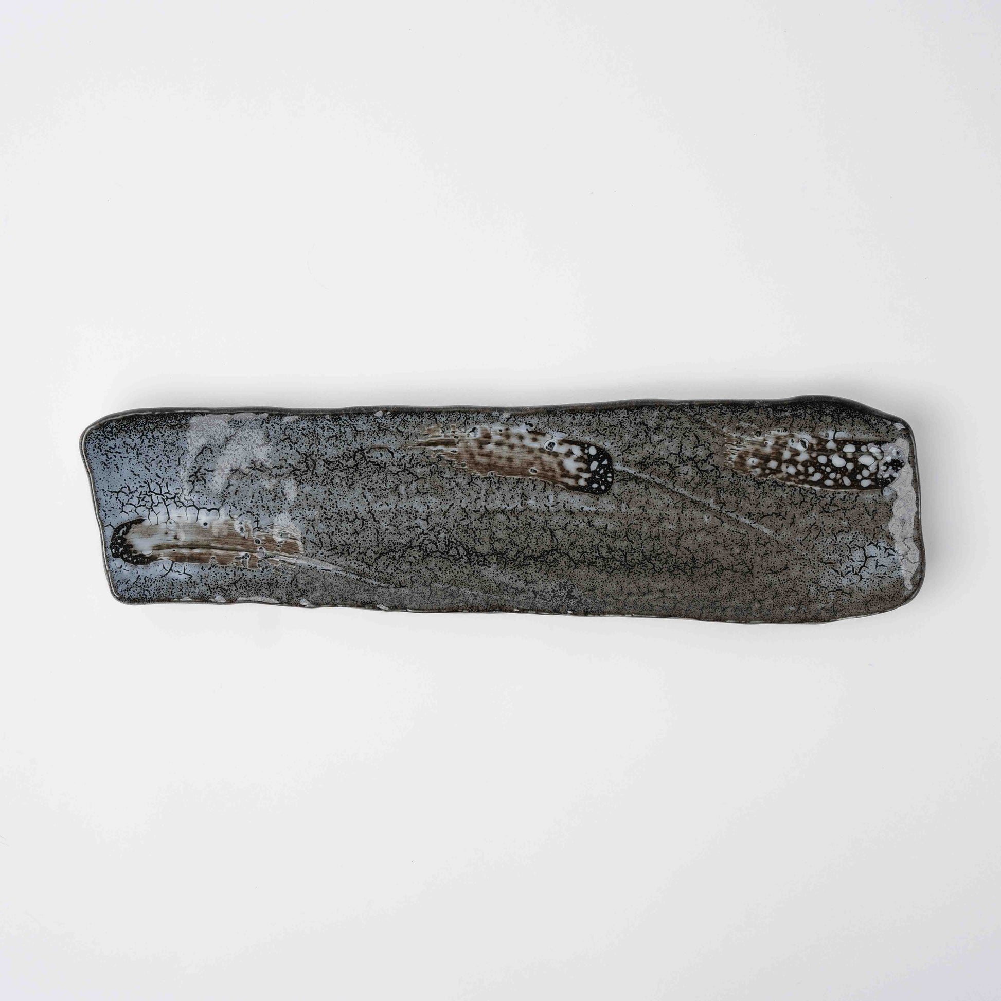 Sashimi Platter 36cm Shiranami Glaze