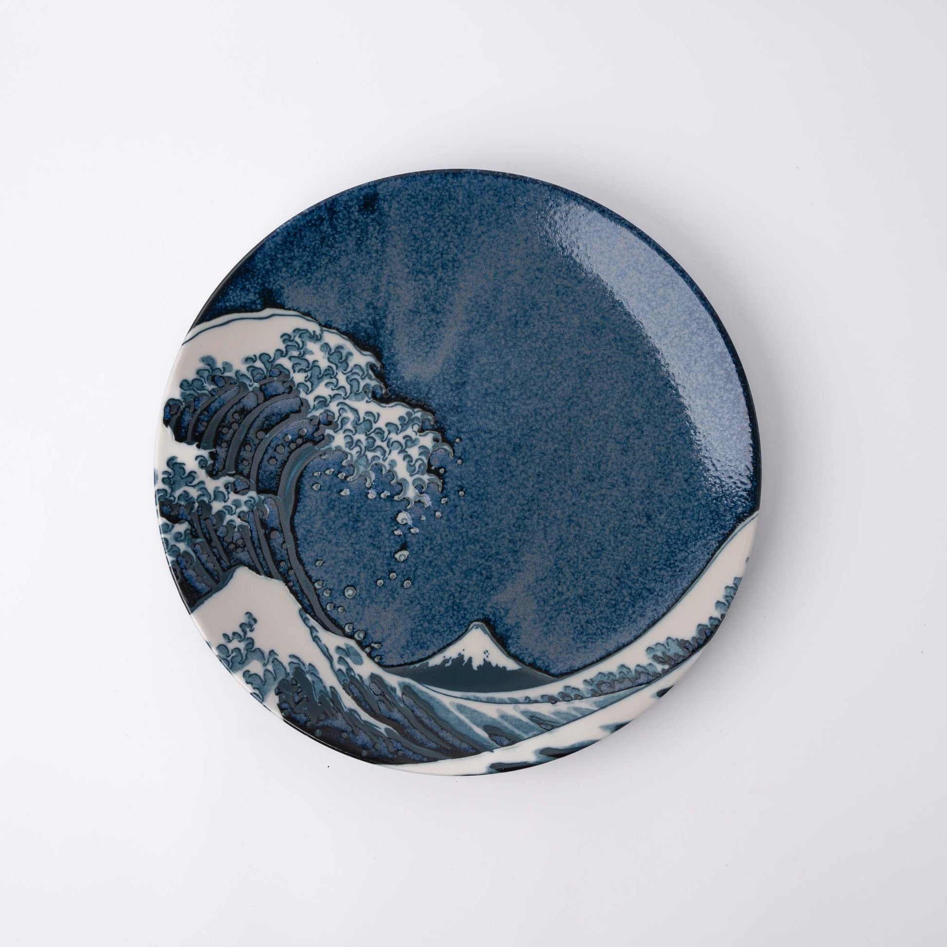 Plate 27.5cm Great Wave Design