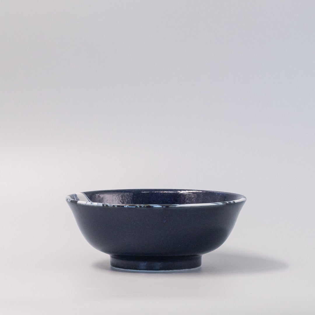 Hokusai Design Udon Bowl 19.4cm D 7.5H