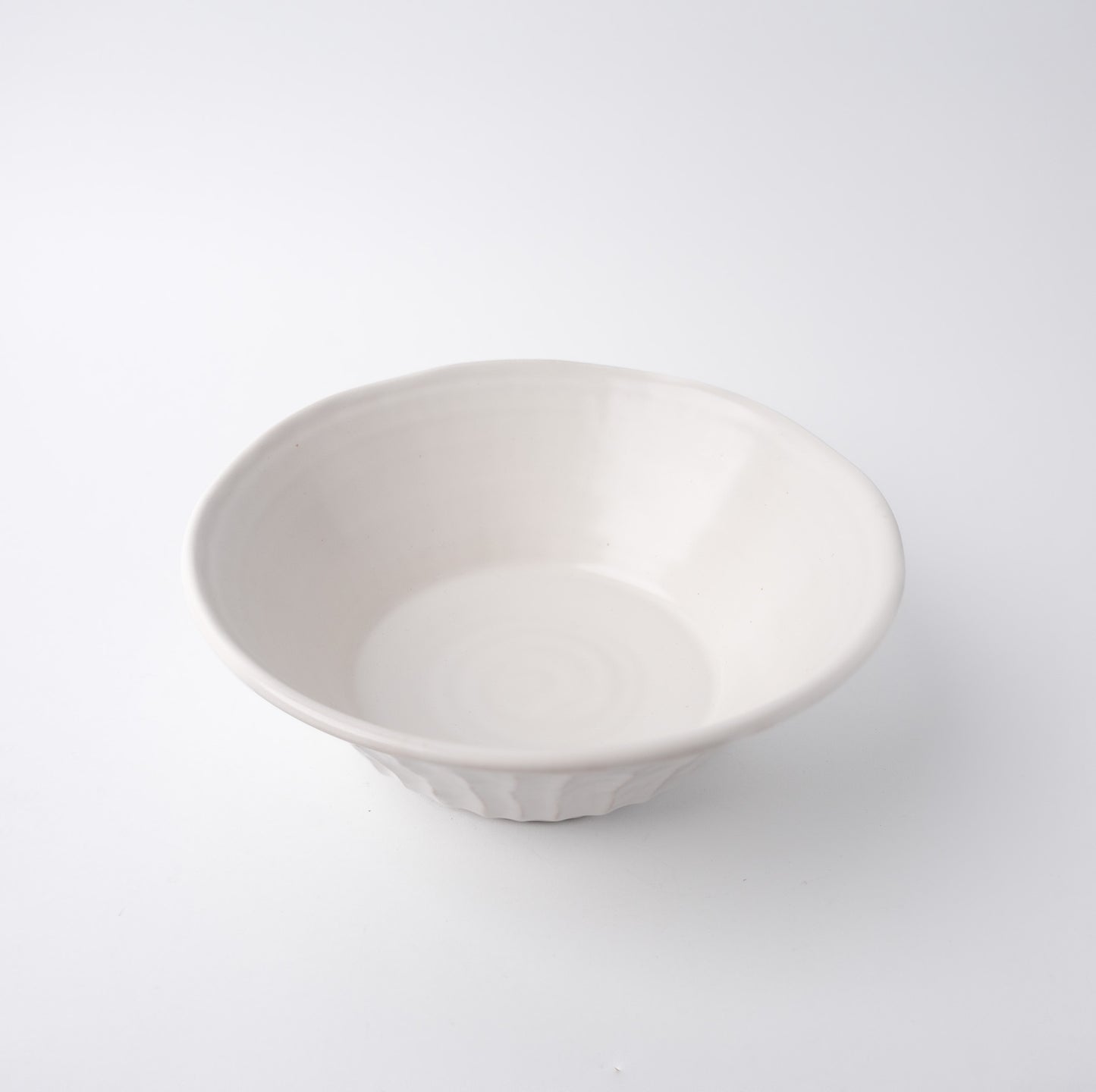 Bowl Shinogi 21cm White Wash Glaze