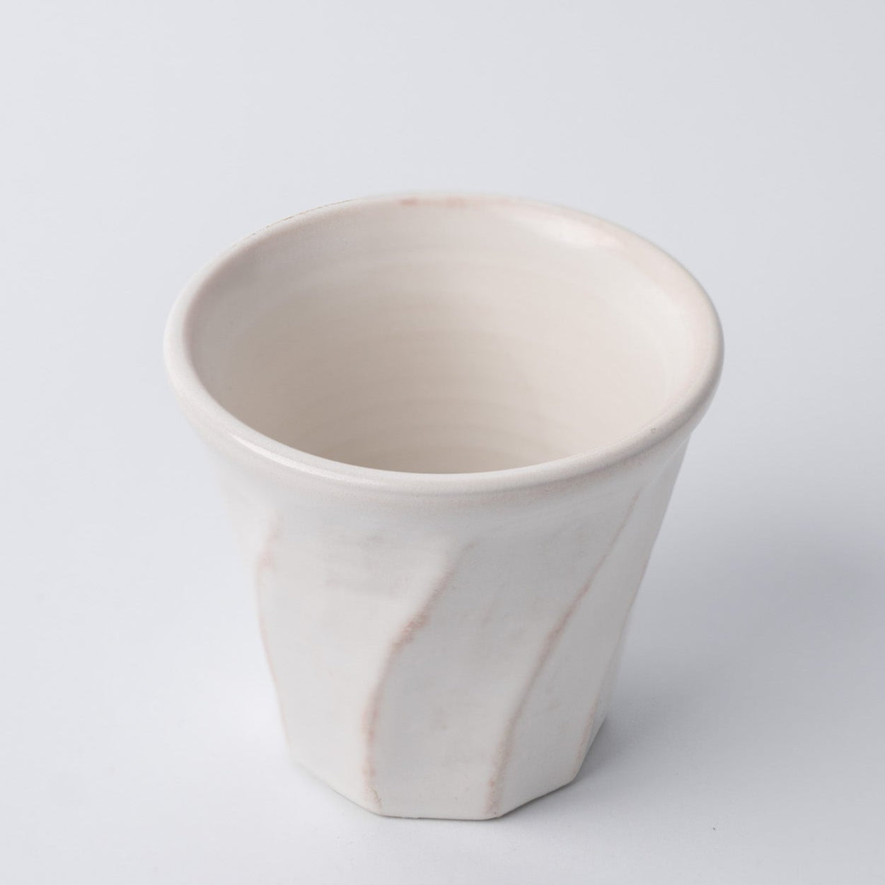 Mug Twist 9cm Whitewash Glaze