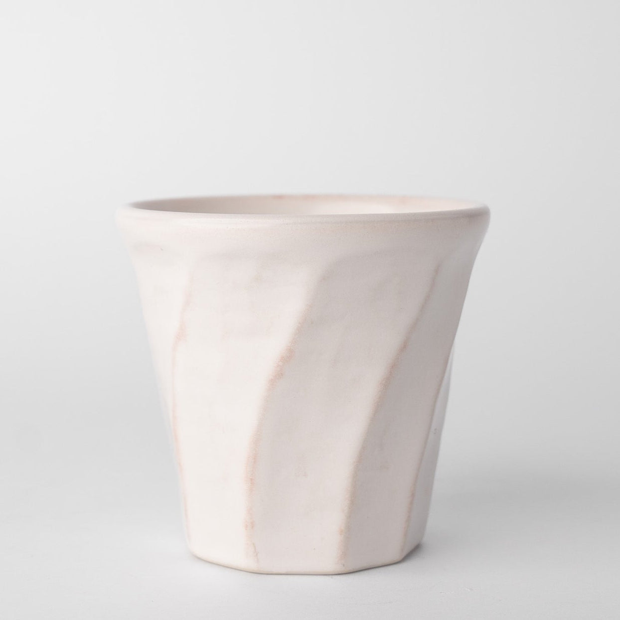 Mug Twist 9cm Whitewash Glaze