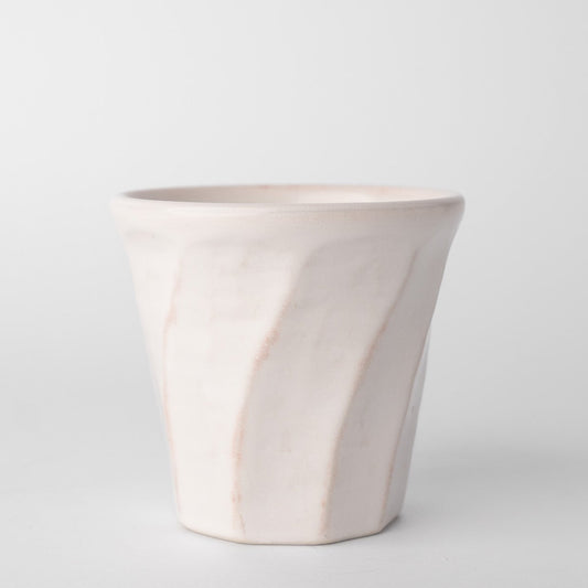 Mug Twist 9cm Whitewash Glaze