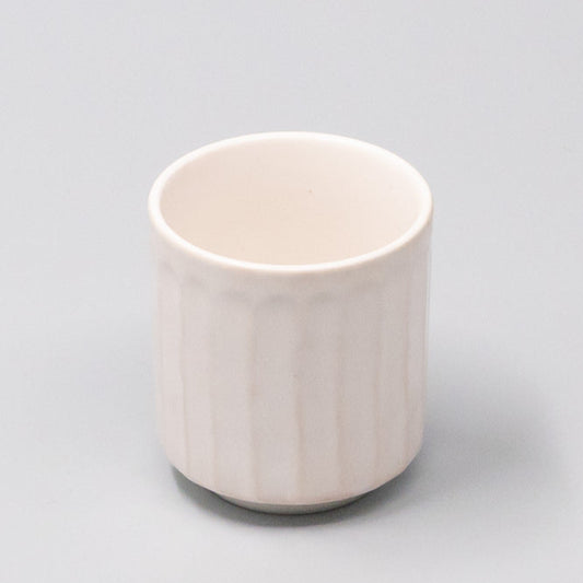 Shinogi Mug 220ml Matte White Glaze