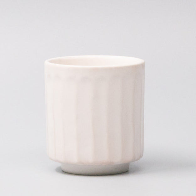 Shinogi Mug 220ml Matte White Glaze