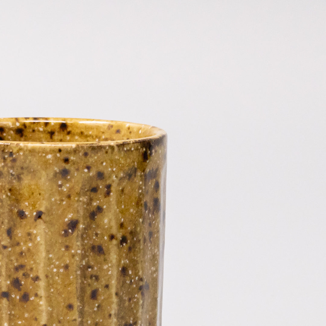 Shinogi Mug 220ml Caramel Glaze