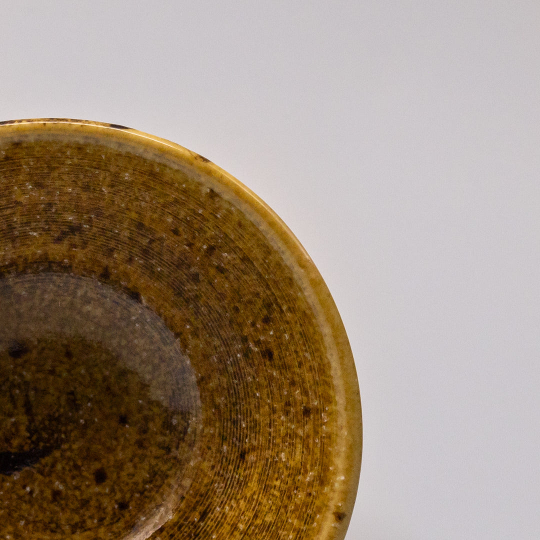 Shinogi Bowl 12.6cm Caramel Glaze