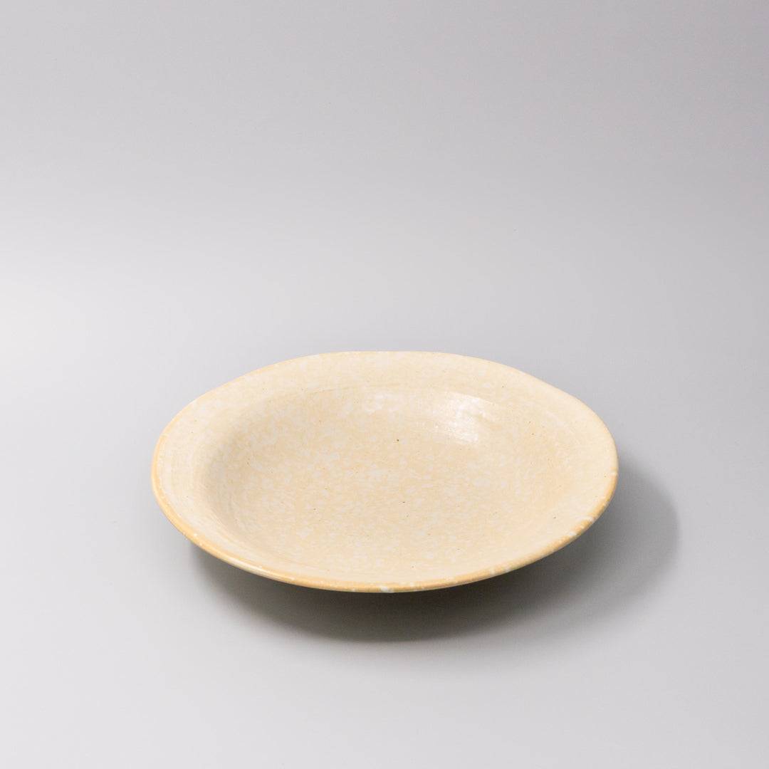 Shinogi Pasta Bowl 24.5cm Oatmeal Glaze