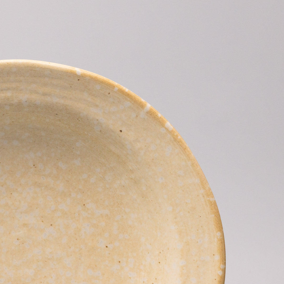 Shinogi Pasta Bowl 24.5cm Oatmeal Glaze
