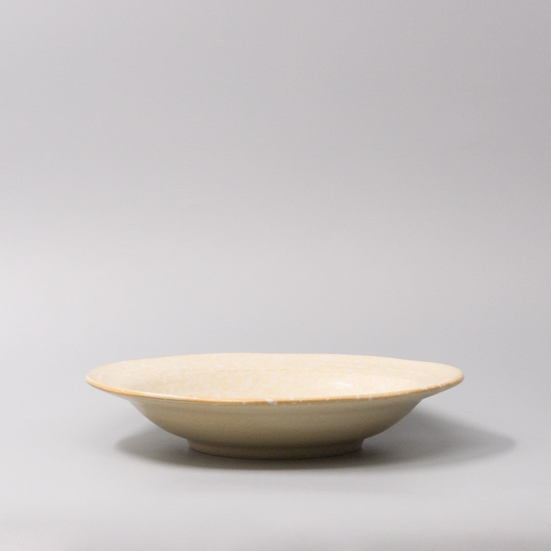 Shinogi Pasta Bowl 24.5cm Oatmeal Glaze