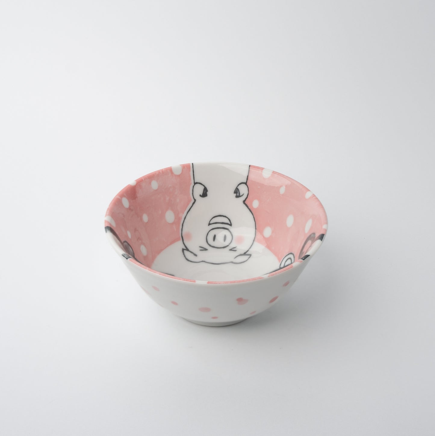Bowl Kids 14cm Kawaii Pink Design
