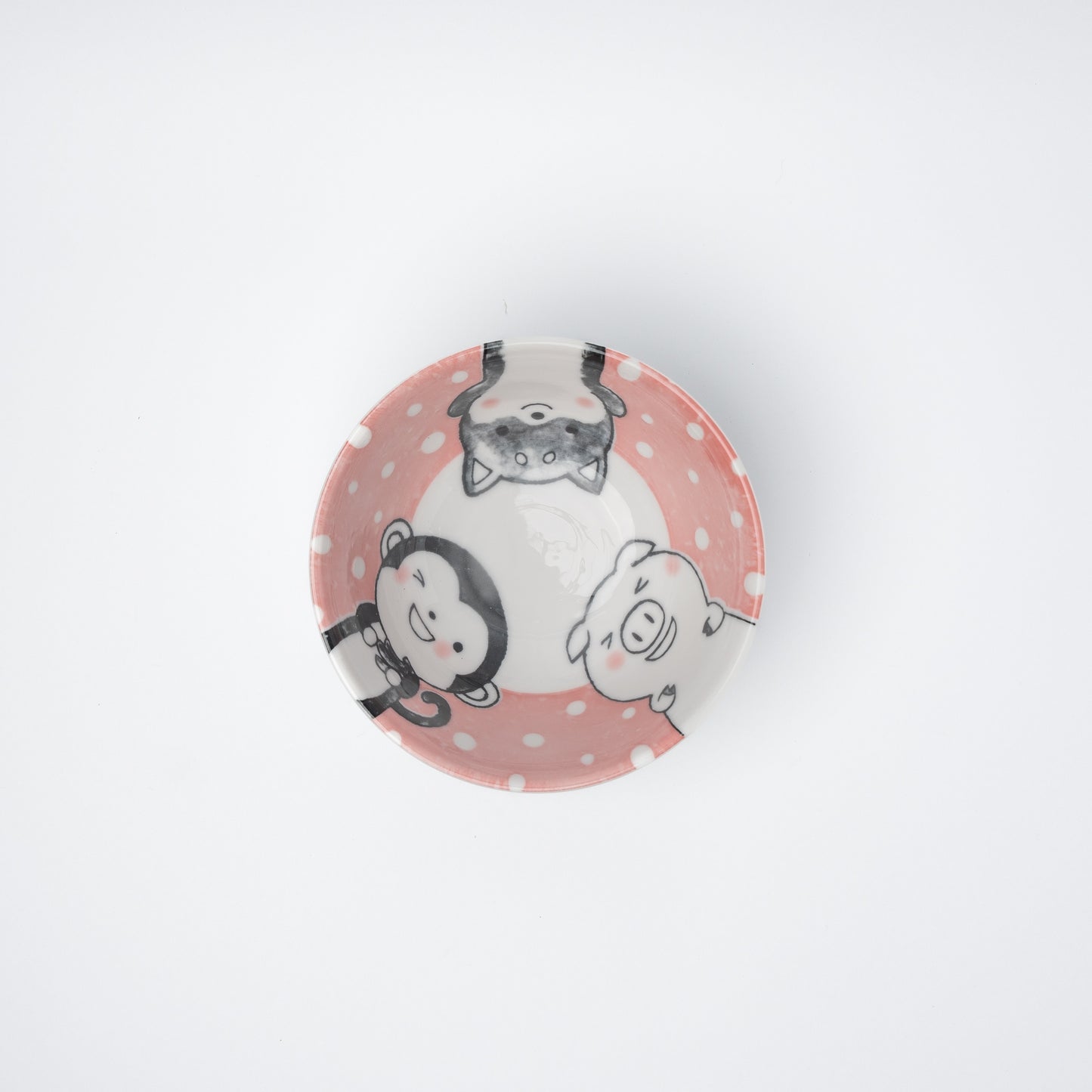 Bowl Kids 14cm Kawaii Pink Design