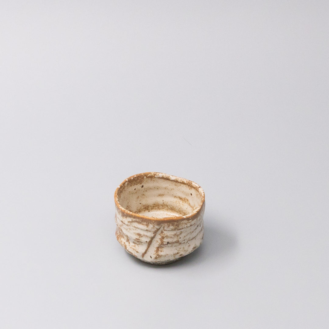 Sake Cup Sand Glaze