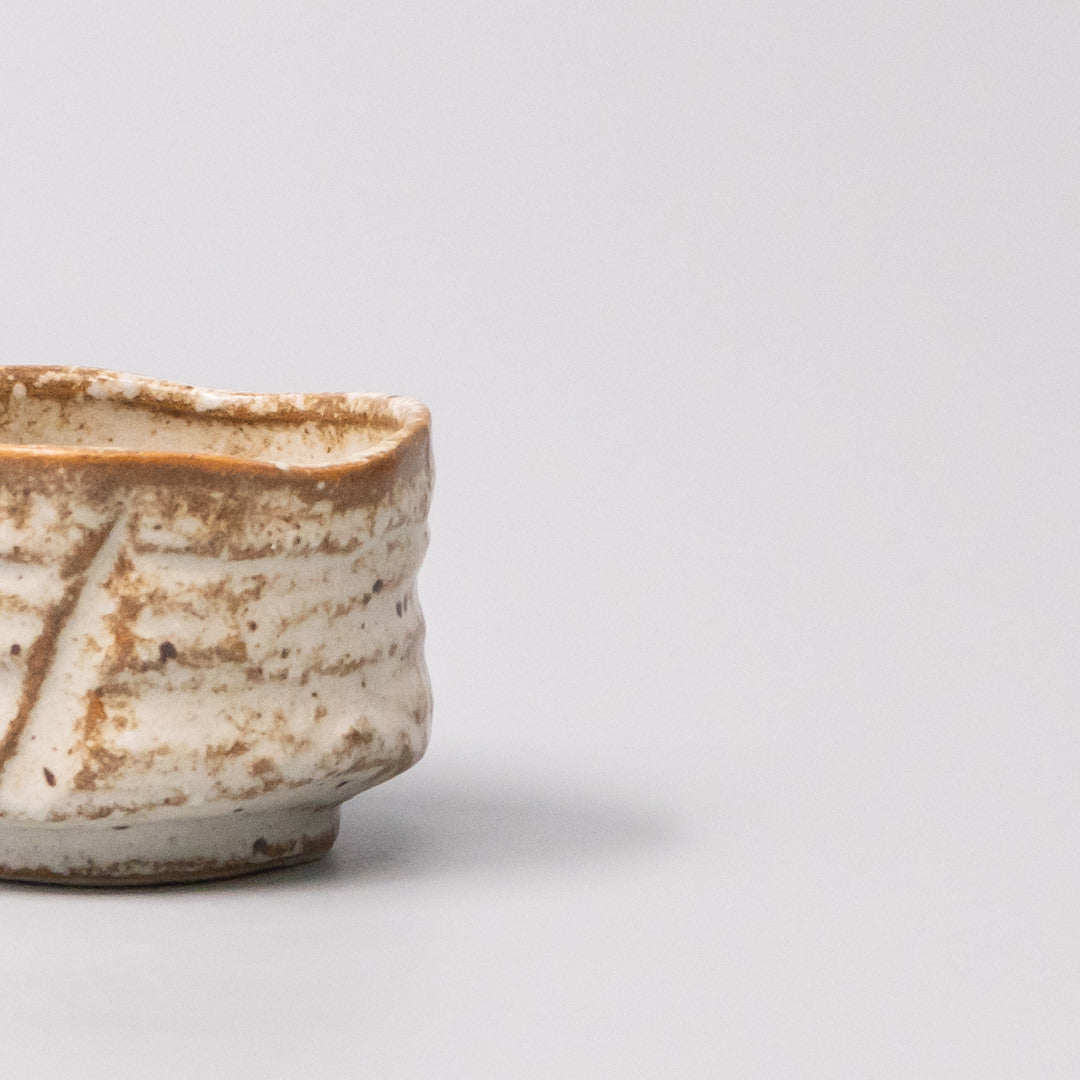 Sake Cup Sand Glaze