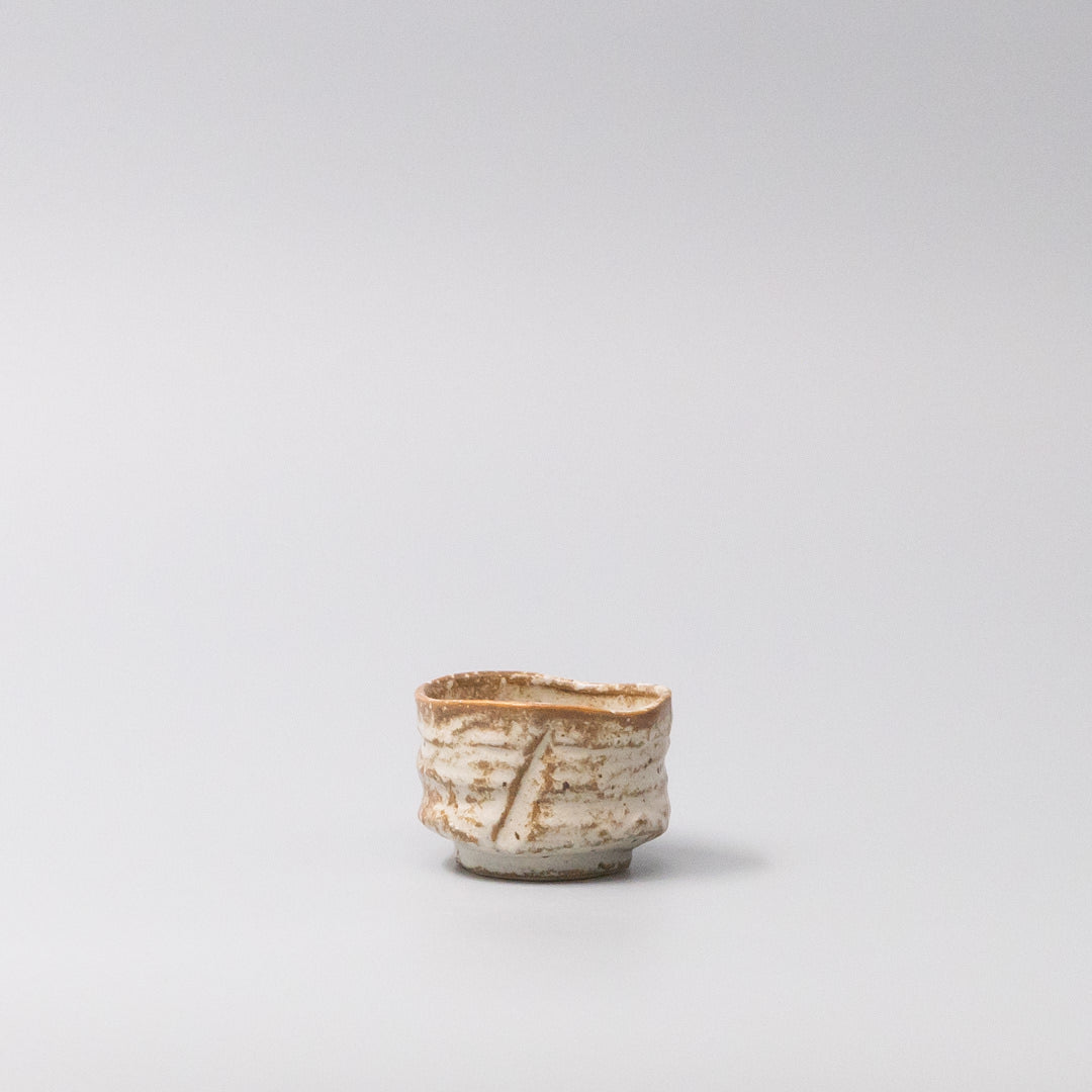 Sake Cup Sand Glaze