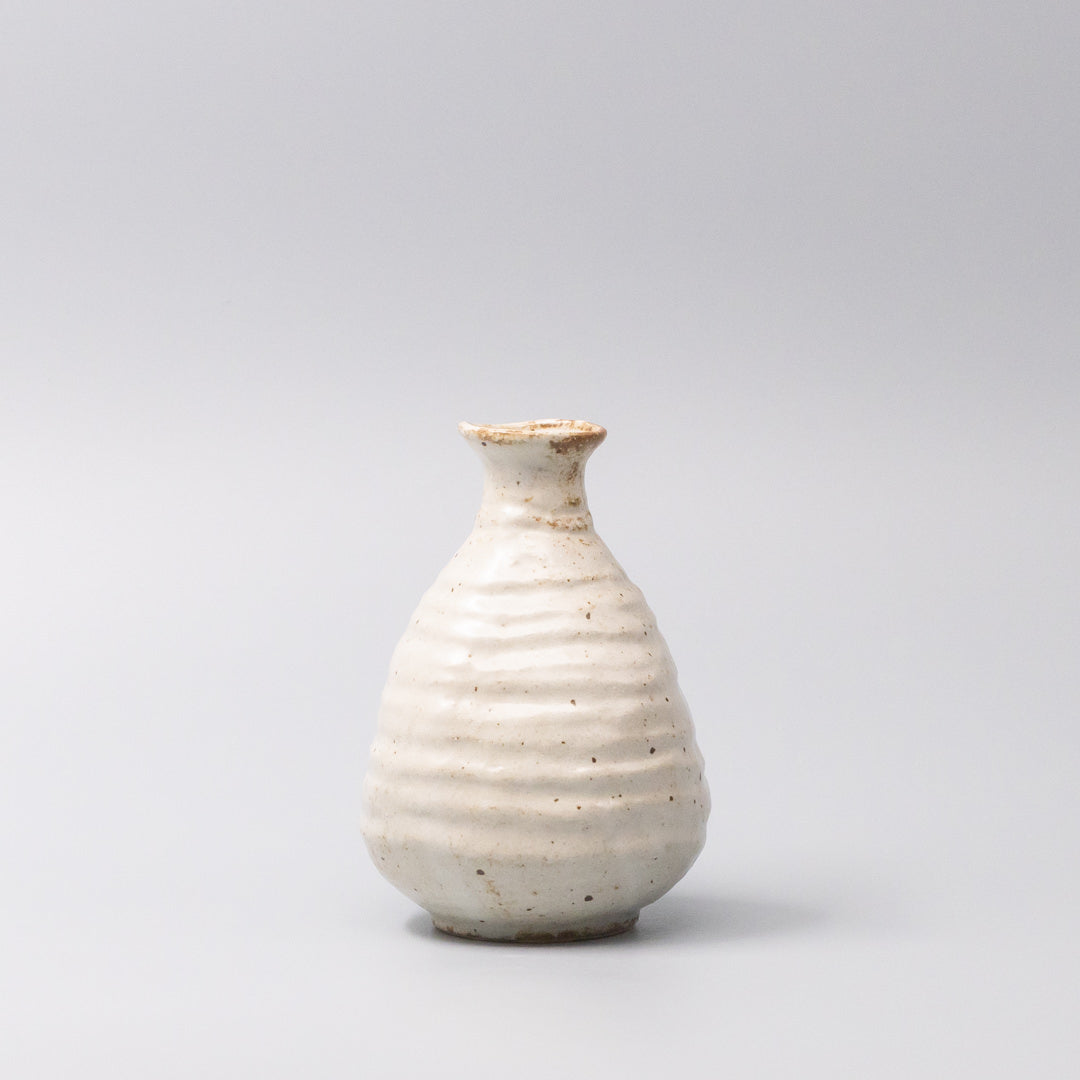Sake Jug 350ml White Sand Glaze
