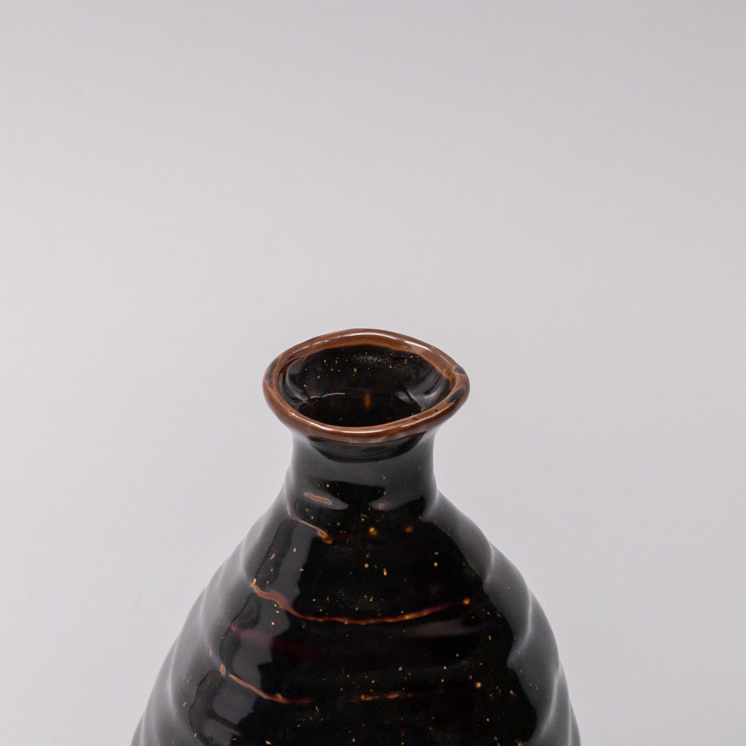Sake Jug 350ml Tenmokku Glaze
