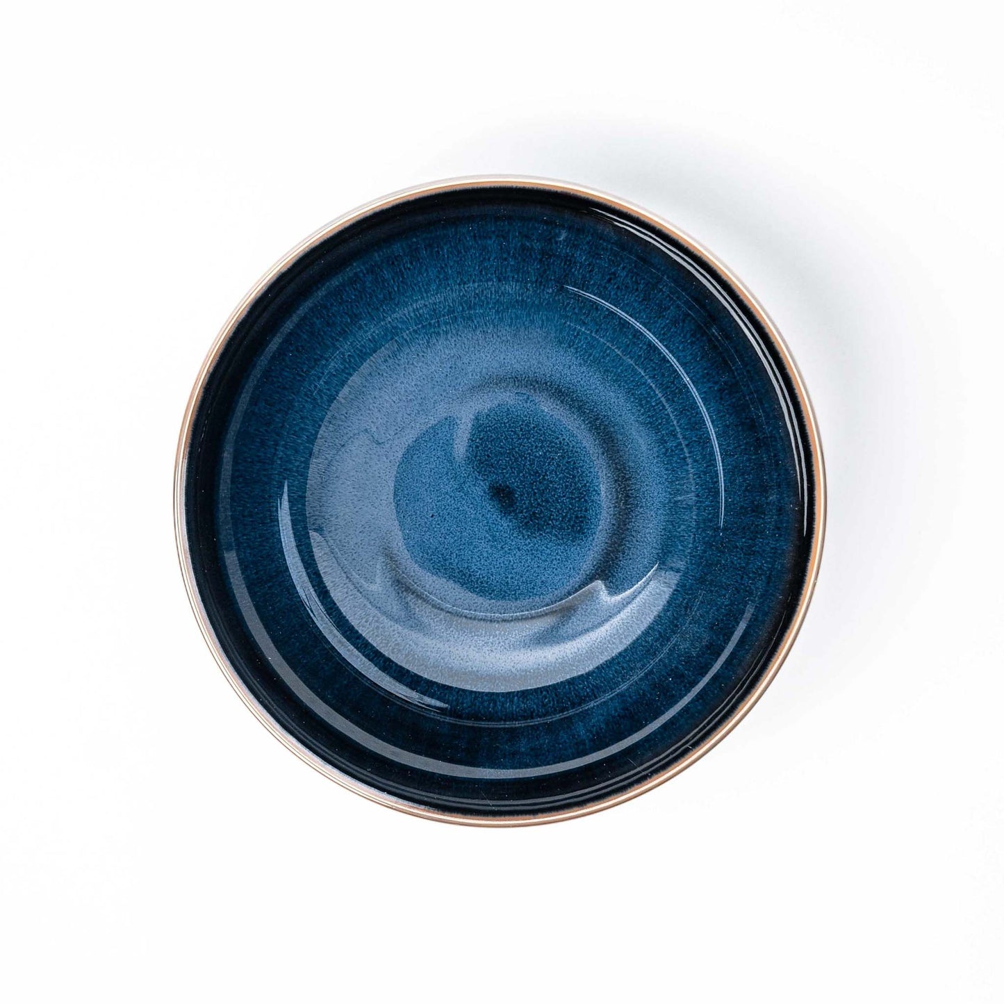 Bowl 21cm Navy Sendan Glaze