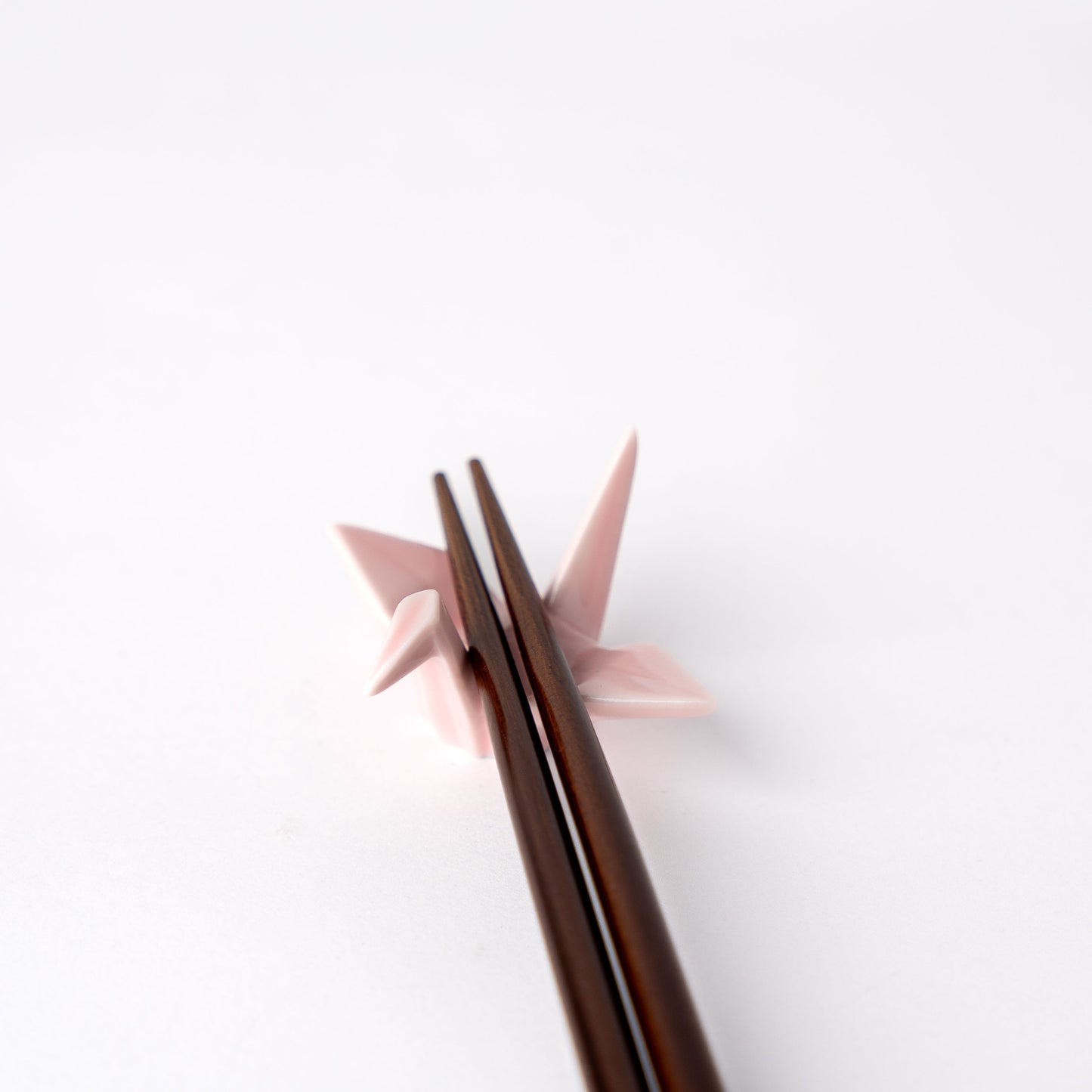 Origami Crane Chopstick Rest Pink